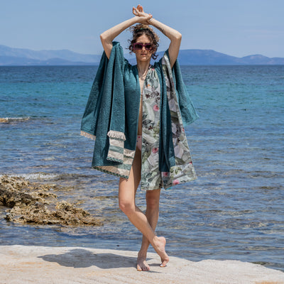 Πετσέτα Θαλάσσης Serevea Πετρόλ