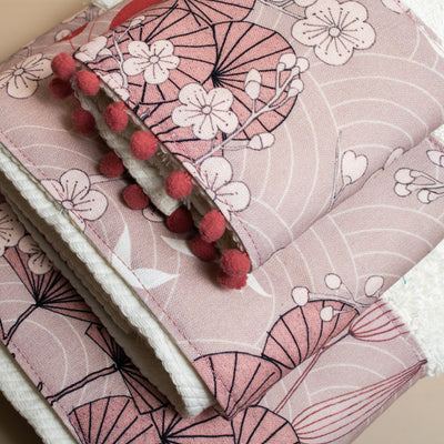 Βαμβακερή Χειροποίητη Πετσέτα Reina Λευκή