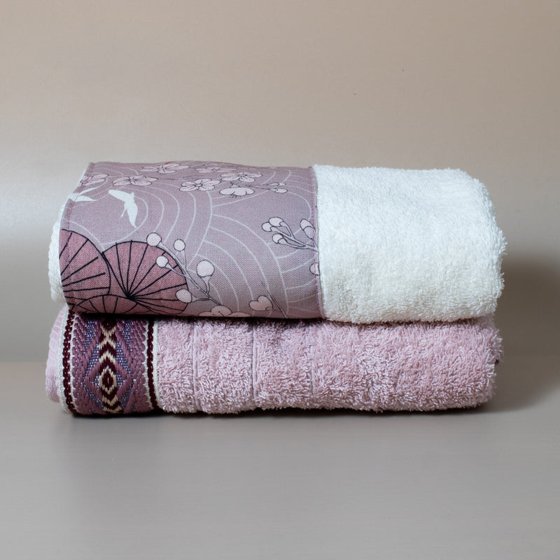 Σετ Βαμβακερές Χειροποίητες Πετσέτες Προσώπου Reina Multi