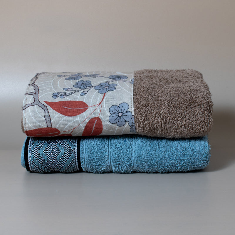 Σετ Βαμβακερές Χειροποίητες Πετσέτες Προσώπου Filma Multi