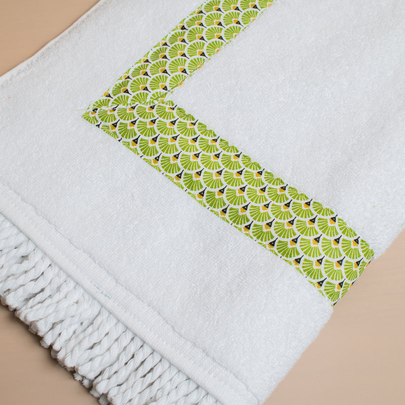 Χαλάκι Μπάνιου Keanu Green Λευκό