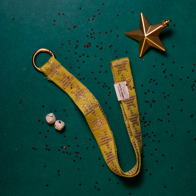 Key Chain Gold Star Κίτρινο