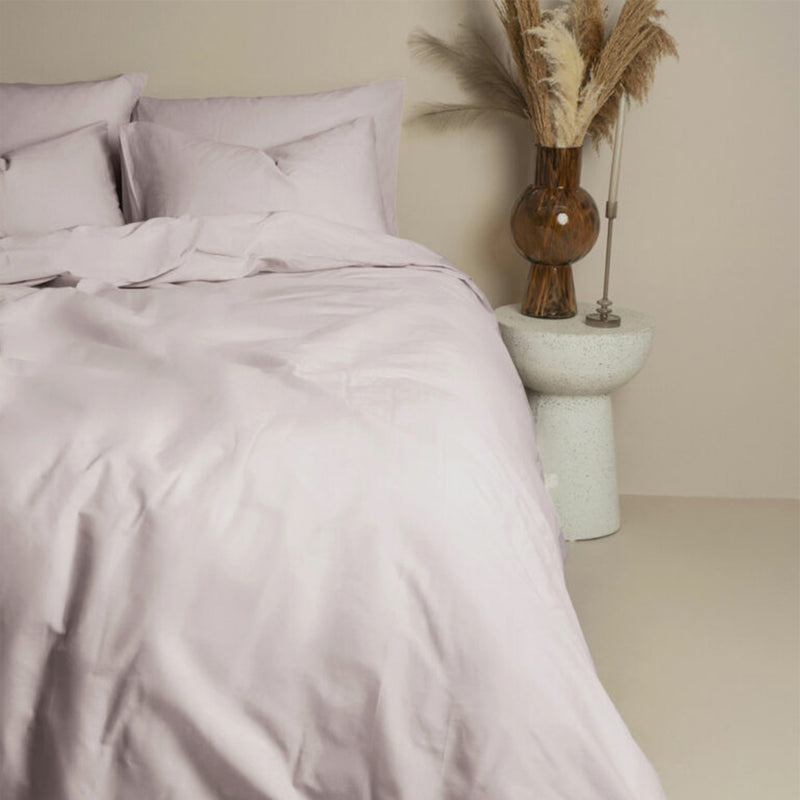 Σετ Σεντόνια Essential Cotton Γκρι Ανοιχτό 100% Βαμβάκι