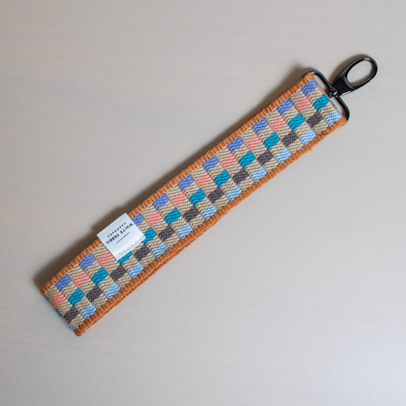 Key Chain Patch Μπεζ
