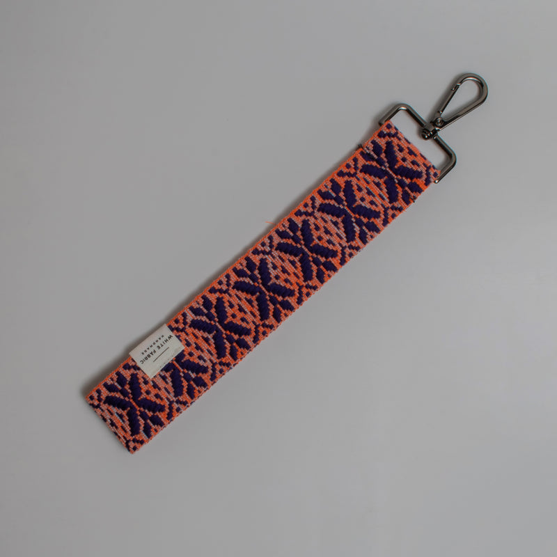 Key Chain Palm Blue Knit