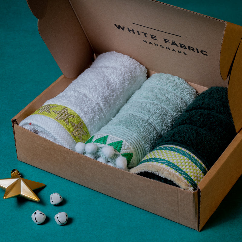 Craft Giftbox Green Magic (Σετ 3 Πετσέτες Χειρός)