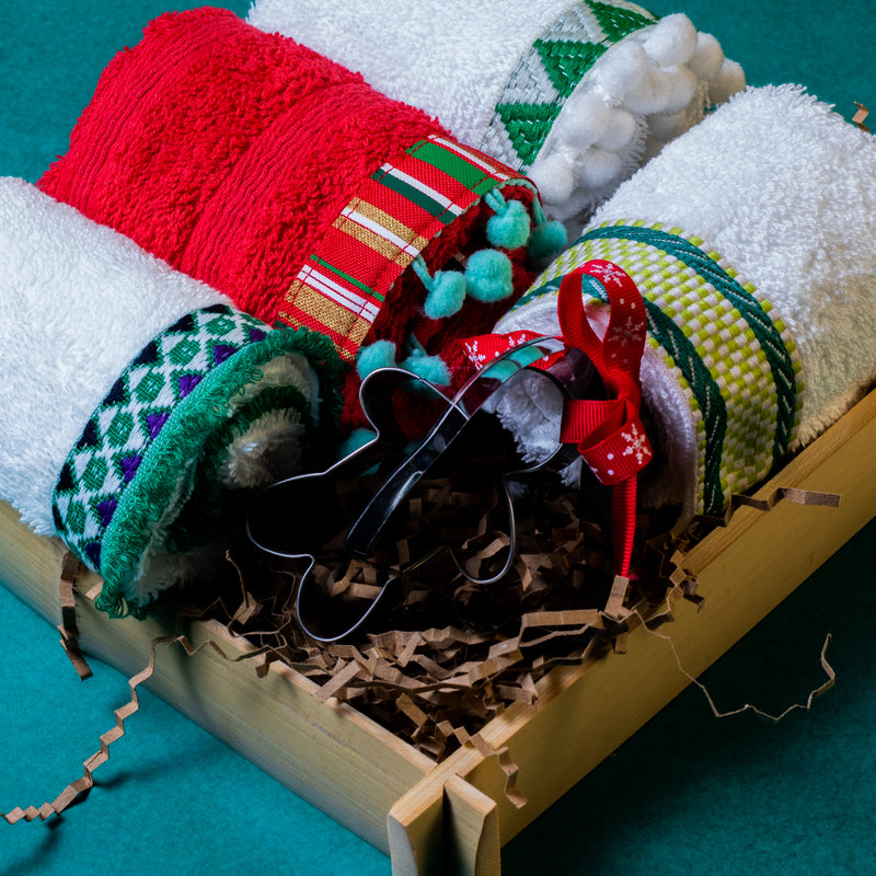 Giftbox Green Magic (Σετ 4 Λαβέτες)