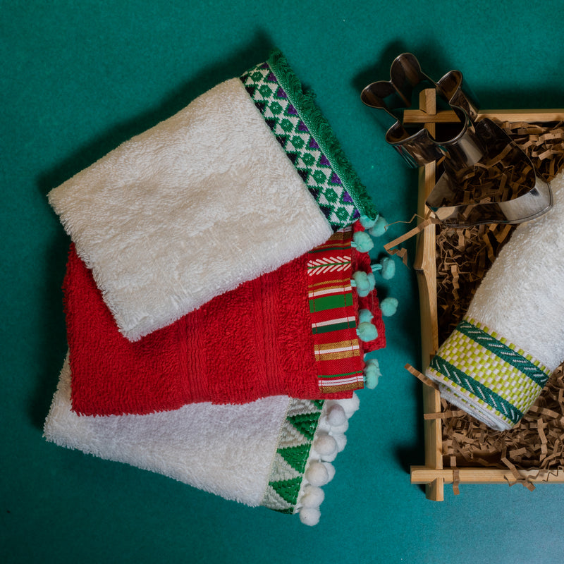 Giftbox Green Magic (Σετ 4 Λαβέτες)