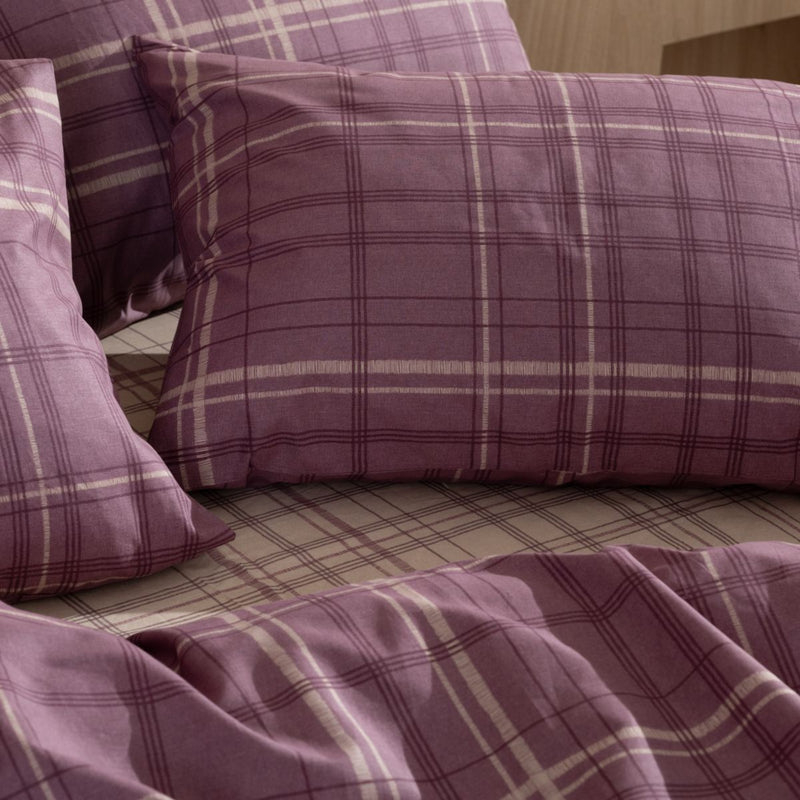 Παπλωματοθήκη Ciel Μωβ