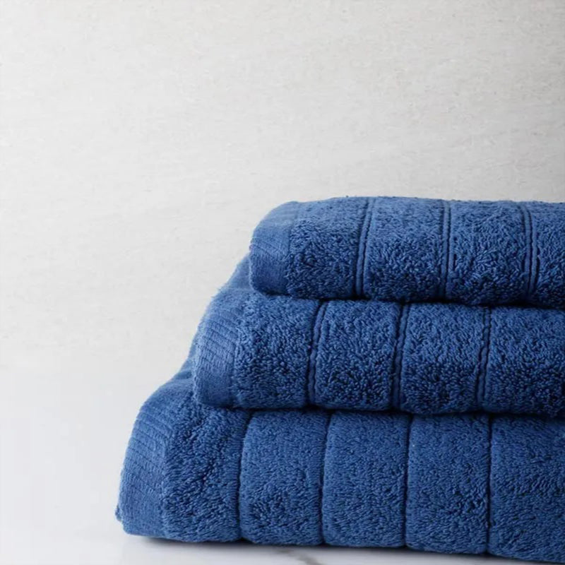 Σετ Βαμβακερές Πετσέτες Premium Μπλε