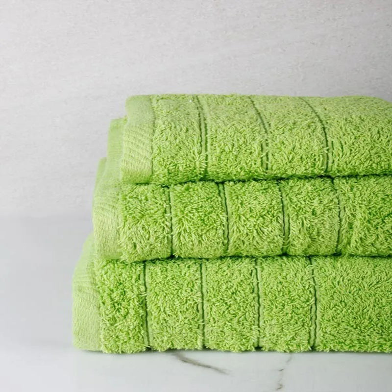 Σετ Βαμβακερές Πετσέτες Premium Πράσινες