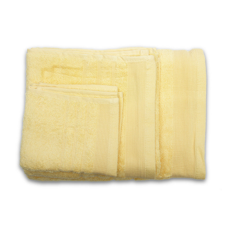 Βαμβακερή Πετσέτα Essential Κίτρινη