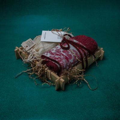 Gift Box White Fabric Beauty